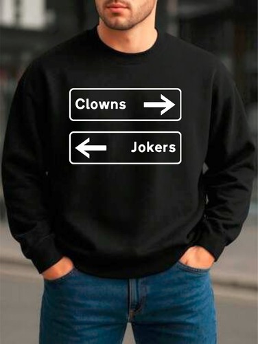 Clowns the left - the, to