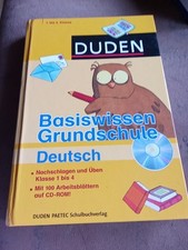 Duden - Basiswissen Grundschule 1-4, Deutsch, Buch inkl. CD mit Übungen 