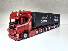 Tekno WEEDA Scania NG CS20H 6x2 " VIKINGS " 2 Connect Combi Trailer 