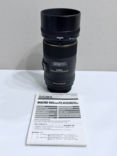 Sigma EX 105mm 2.8 DG Macro HSM OS Bildstabilisiertes Objektiv für Canon EOS