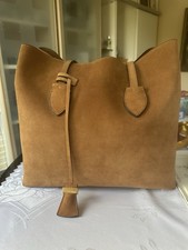 Handtasche Damentasche Shopper Wildleder Braun Neu Coccinelle