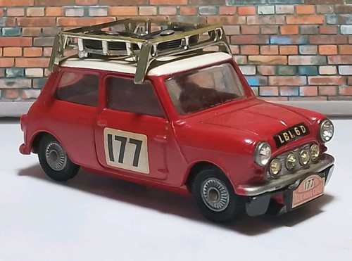 Corgi bmc mini cooper rally - mini, s