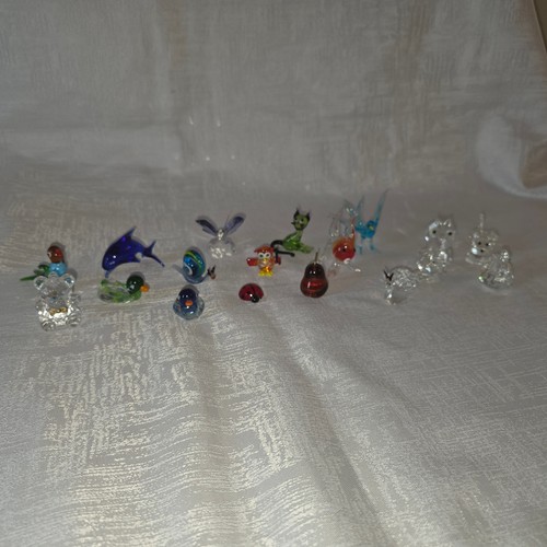 Konvolut glas figuren - 18,