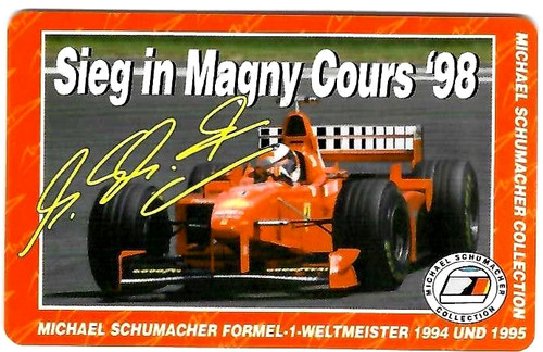 662 telefonkarte formel 1 - tk,