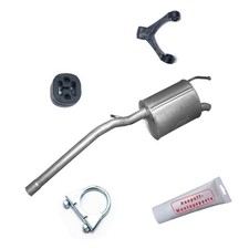 Auspuff endschalldämpfer - auspuff, +