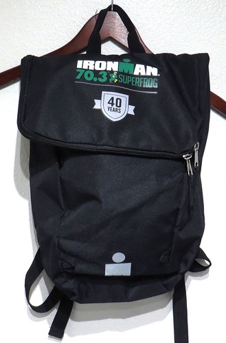 Ironman black backpack - 70.3,