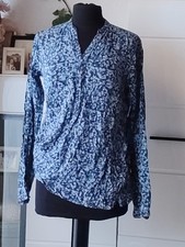 Marco Polo Tunika Blau Gemustert Gr S 