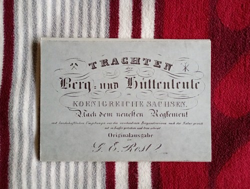 Kartenserie trachten berg - kartenserie, d.