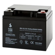 Akku 12V 50Ah AGM Gel Batterie
