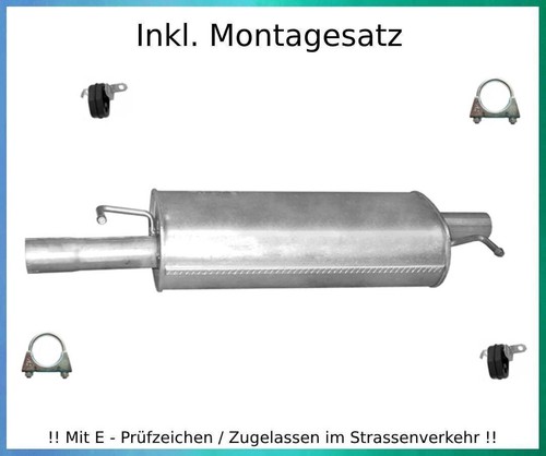 Mittelschalldämpfer für - , vw