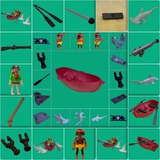 Playmobil 5137 Piraten-Ruderboot mit Hammerhai Auswählen #PM169