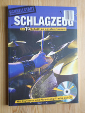 Schlagzeug in 10 Schritten spielen lernen, neu in OVP