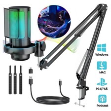 Gaming Mikrofon PC mit Arm RGB