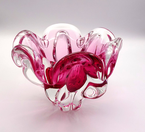 Schöne glasschale bohemia - glasschale,