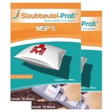 20 Staubsaugerbeutel MSP5