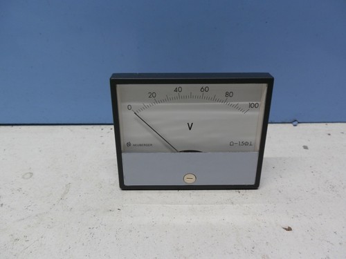 Neuberger voltmeter 0 100v - ,