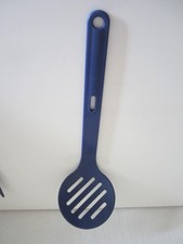Tupperware  blauer  Schaumlöffel, Küchenhelfer