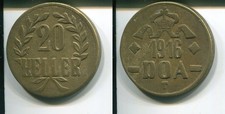 DOA DEUTSCH OSTAFRIKA 1916 T -