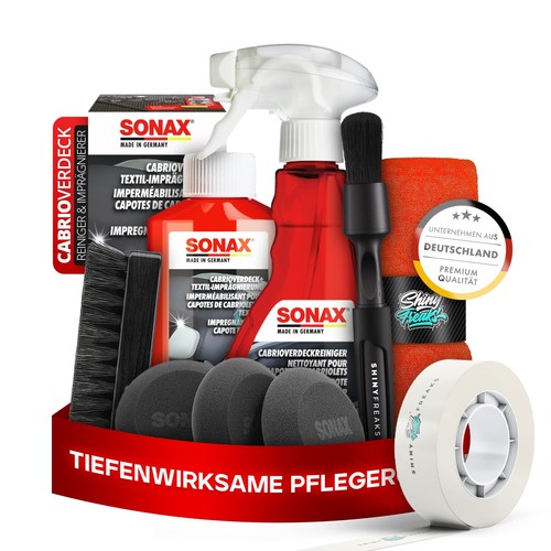 Sonax cabrioverdeck pflege set - cabrioverdeck,