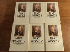 6 x Buch Rilke Werke