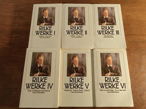 Buch rilke werke - x,