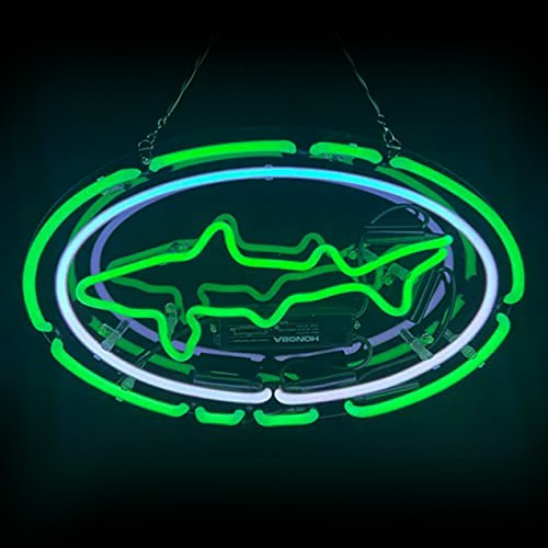 Haifisch neon sign - haifisch,