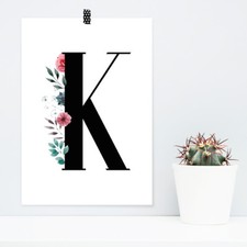 JUNIWORDS Poster "Buchstabe