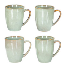 Steingut Becher 4er Set 300ml