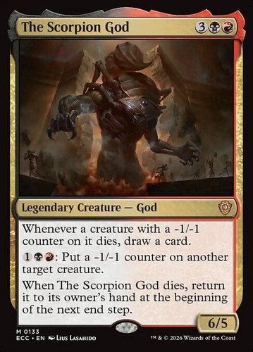 Mtg the scorpion god - the,