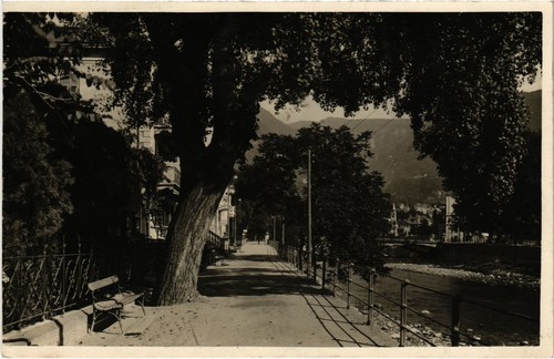 Cpa meran passeggiata reg - meran,