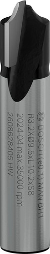 Bosch viertelstabfräser 8 - viertelstabfräser,,