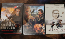 Historische Kriegsfilm Sammlung Alexander , 13er Krieger , Troja DVD Kollektion