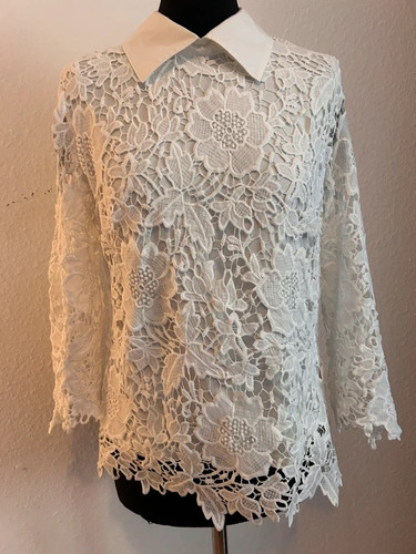Floryday elegante spitzenbluse - elegante,