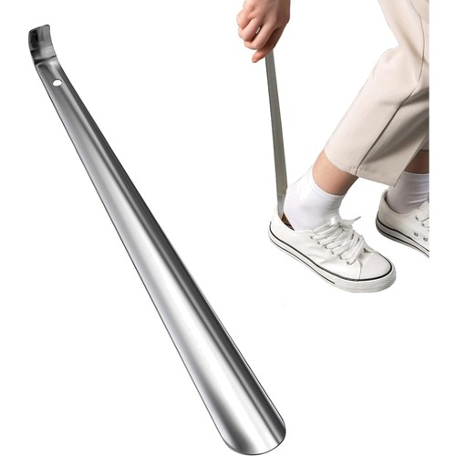 Schuhlöffel metall 42cm - schuhlöffel,
