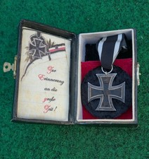 seltenes Etui für den Kriegsorden EISERNES KREUZ RITTERKREUZ ; EK2 !