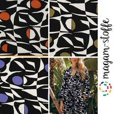 MAGAM-Stoffe "Olivia" Mode Stoff aus Holland Leinen Viskose Meterware ab 50cm