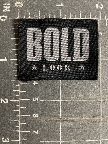 Bold look patch - bold, markenlogo