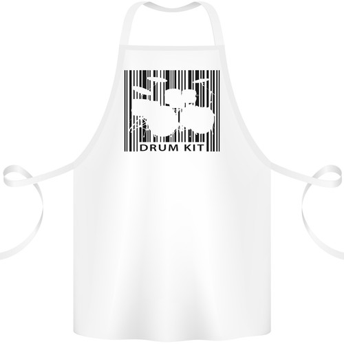 Schlagzeug set barcode drummer - barcode,