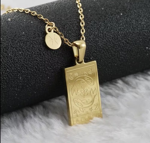 Sternzeichen kette fische gold - fische,