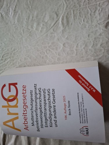 Arbeitsgesetze arbg 106 - arbeitsgesetze,