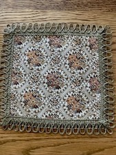 Brokat Deckchen 21 x 21 cm