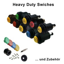 Nfz-Druckschalter oder -taster "HEAVY DUTY" Alle Ersatzteile vorhanden!