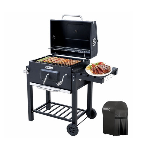 Homavo holzkohle standgrill - homavo, holzkohle-standgrill