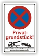 Privatgrundstück Parken