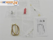 E437 Beleuchtung Lampe Licht LED weiß inkl. Fassung u. Widerstand für Modellbau