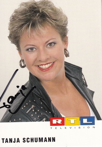 Autogramm tanja schumann - autogramm,
