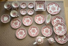 Viller Boch Fasan Rot Geschirr