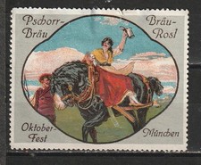 Reklamemarke PSCHORR BRÄU, München