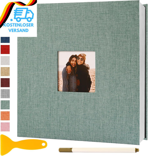 Fotoalbum selbstklebend 28x27 - fotoalbum,