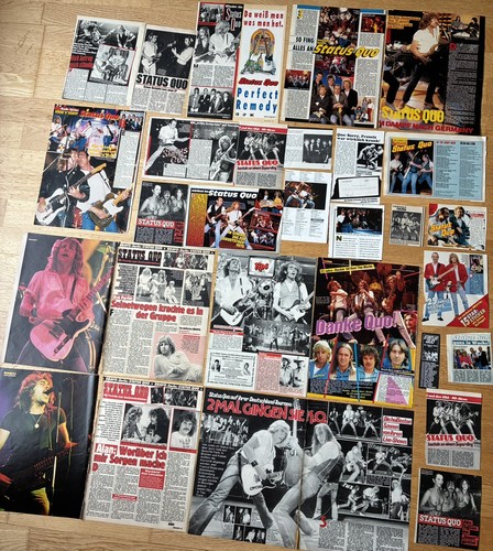 Status quo poster - status, artikel